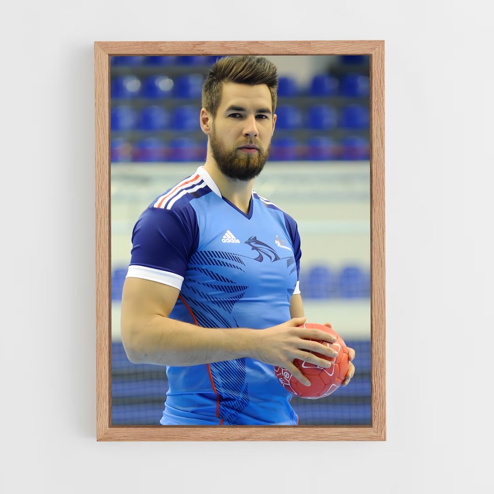 Poster Luka de karabatic – affiche Handball (vue 4)